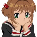 😒 emoji Cardcaptor Sakura Telegram sticker 10 of 13