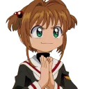 😐 emoji Cardcaptor Sakura Telegram sticker 13 of 13