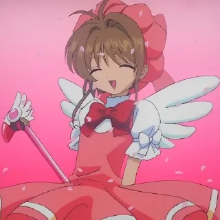 Sticker from Cardcaptor Sakura🌸 @shchobshokuvaty