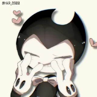 🖇 emoji Бенди >3 @shitpostllix0o0 Telegram sticker 8 of 33