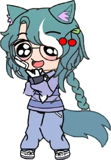 Sticker from Gacha says
