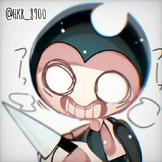 🖇 emoji Бенди >3 @shitpostllix0o0 Telegram sticker 23 of 33