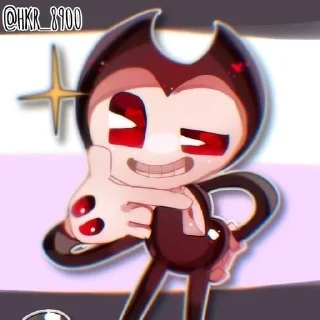 🖇 emoji Бенди >3 @shitpostllix0o0 Telegram sticker 18 of 33