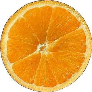 Sticker from food