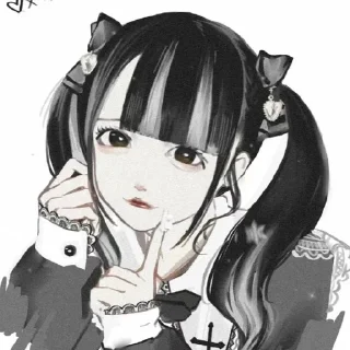 🌟 emoji 𝐣𝐢𝐫𝐚𝐢 𝐤𝐞𝐢 @dolloret 🎀🐈‍⬛ Telegram sticker 19 of 120