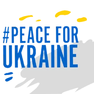 Sticker from Pray for Ukraine