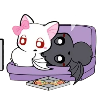 💤 emoji @sexreligionsex ^^cuddly bats Telegram sticker 14 of 20