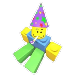 🥳 emoji нуб Telegram sticker 7 of 37