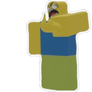 🖕 emoji нуб Telegram sticker 14 of 37