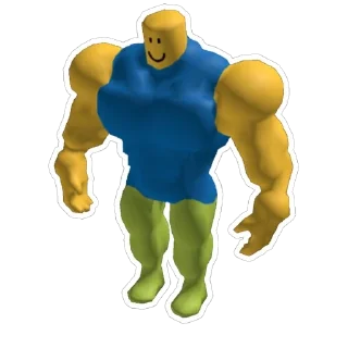 💪 emoji нуб Telegram sticker 15 of 37