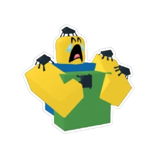 🕷 emoji нуб Telegram sticker 8 of 37
