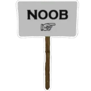 👉 emoji нуб Telegram sticker 13 of 37