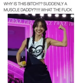 💪 emoji Twice Telegram sticker 9 of 56