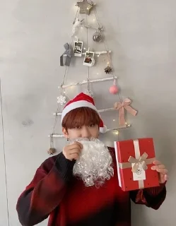 Sticker from Stray kids Christmas