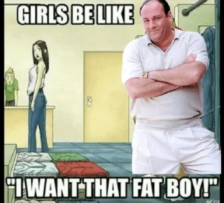 Sticker from sopranos gang