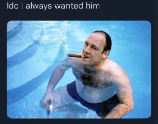 Sticker from sopranos gang