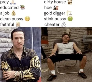 Sticker from sopranos gang