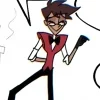 Sticker from Alastor | My deer nanny Hotel Hazbin @Darkhote @TgEmodziBot