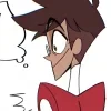 Sticker from Alastor | My deer nanny Hotel Hazbin @Darkhote @TgEmodziBot