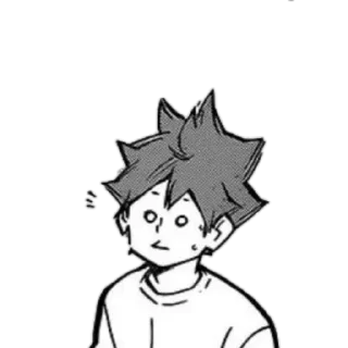 Sticker from Haikyuu