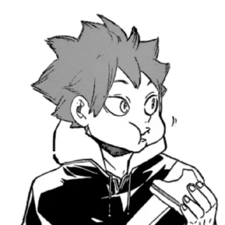 Sticker from Haikyuu