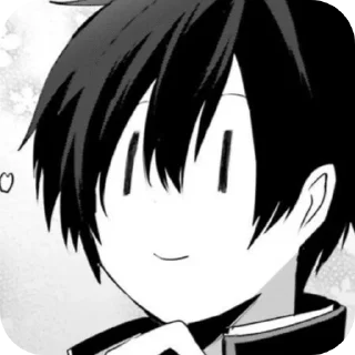 💇 emoji Cid Kagenou manga | @I_AM_AT0M1C Telegram sticker 10 of 110