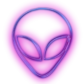 👽 emoji Neon | STICK4SV Telegram sticker 6 of 16