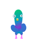 😱 emoji Neon Pigeon Telegram sticker 20 of 25