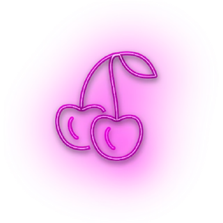 🍒 emoji Neon | STICK4SV Telegram sticker 1 of 16