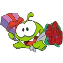 💐 emoji Cut the Rope by @subsequent Telegram sticker 16 of 25