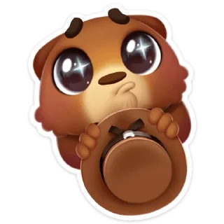 🥺 emoji Мишка Мотя :: @stickroom Telegram sticker 22 of 56