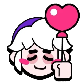 ❤️ emoji ☆GUS ( ´∀｀) Telegram sticker 7 of 41