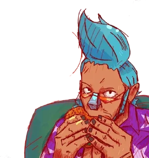 🥣 emoji 🤖<>{•°•Фрэнки•°•}<>🤖 @One_6Piece Telegram sticker 22 of 120