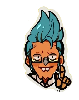 🤓 emoji 🤖<>{•°•Фрэнки•°•}<>🤖 @One_6Piece Telegram sticker 8 of 120