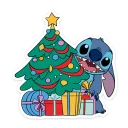 🎄 emoji Стич и Новый год @TgSticker Telegram sticker 21 of 28