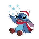 ❄️ emoji Стич и Новый год @TgSticker Telegram sticker 6 of 28