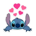 💕 emoji Стич и Новый год @TgSticker Telegram sticker 15 of 28