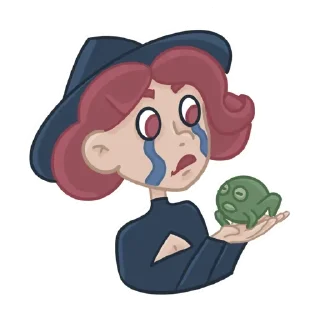 Sticker from Rebecca by @art_eva_noir