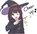 😉 emoji Menhera-chan. 3 ENG :: @line_stickers Telegram sticker 9 of 88