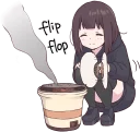 ☺️ emoji Menhera-chan. 3 ENG :: @line_stickers Telegram sticker 7 of 88