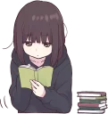 📖 emoji Menhera-chan. 3 ENG :: @line_stickers Telegram sticker 13 of 88
