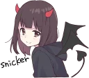 😈 emoji Menhera-chan. 3 ENG :: @line_stickers Telegram sticker 21 of 88