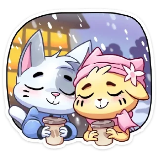 Sticker from Бисквит и Ванилька Новогодние