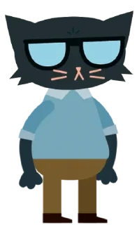 👓 emoji Night in the Woods @this_is_sticker_party Telegram sticker 24 of 69
