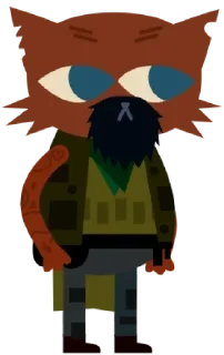 😼 emoji Night in the Woods @this_is_sticker_party Telegram sticker 22 of 69