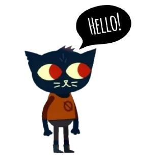Sticker from Night In The Woods Dialog
