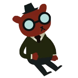 😎 emoji Night in the Woods @this_is_sticker_party Telegram sticker 6 of 69