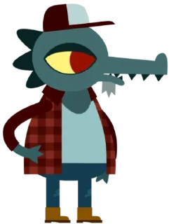 🧢 emoji Night in the Woods @this_is_sticker_party Telegram sticker 15 of 69