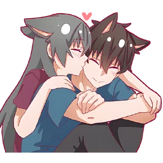 😘 emoji Айко-чан @Nyasticks Telegram sticker 9 of 41