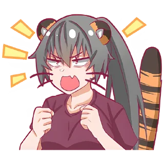 😤 emoji Айко-чан @Nyasticks Telegram sticker 14 of 42